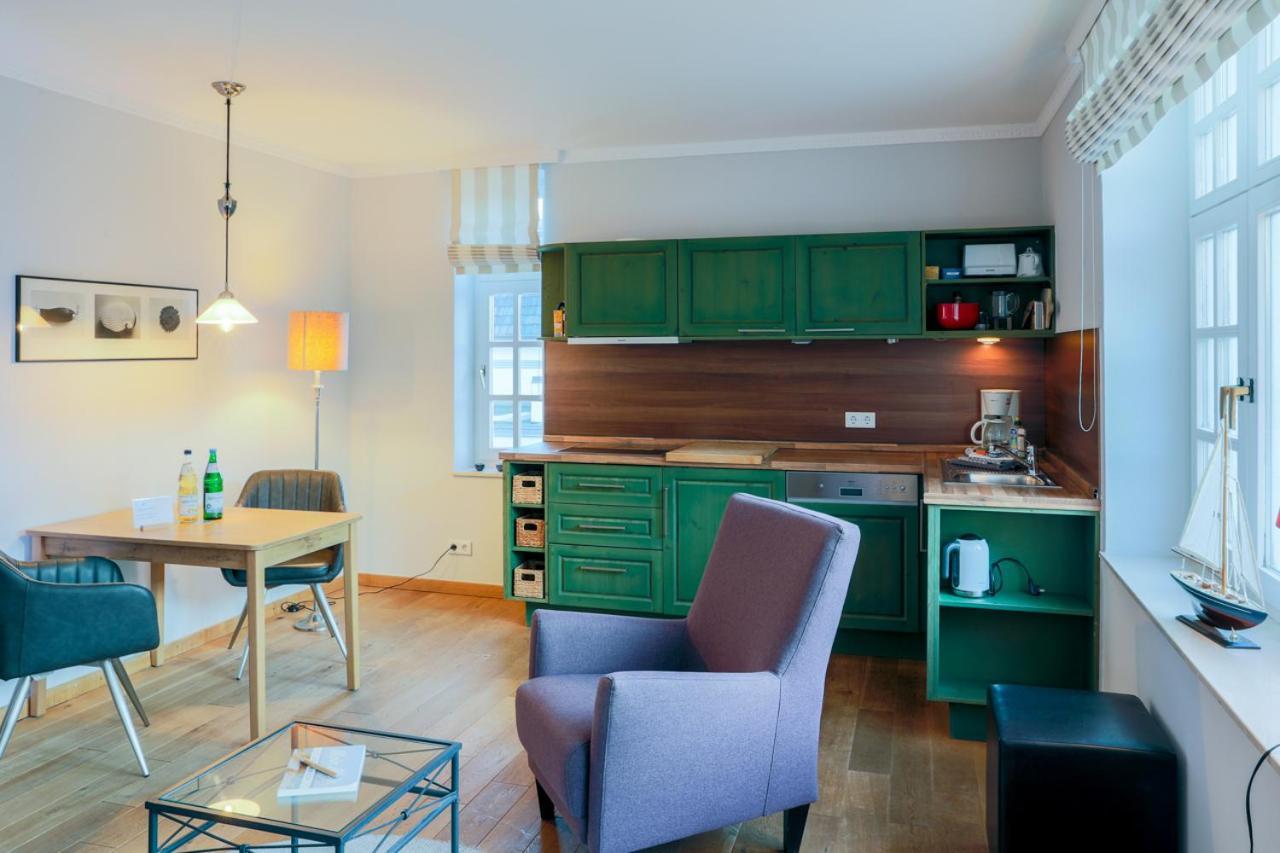 Villa Friedericia, Wohnung 3-Hochparterre Links 威克奥夫弗尔 外观 照片