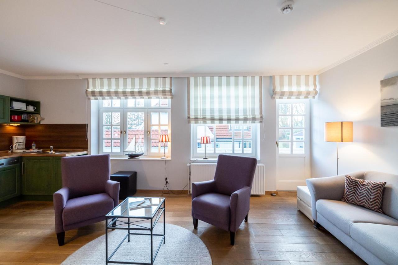 Villa Friedericia, Wohnung 3-Hochparterre Links 威克奥夫弗尔 外观 照片