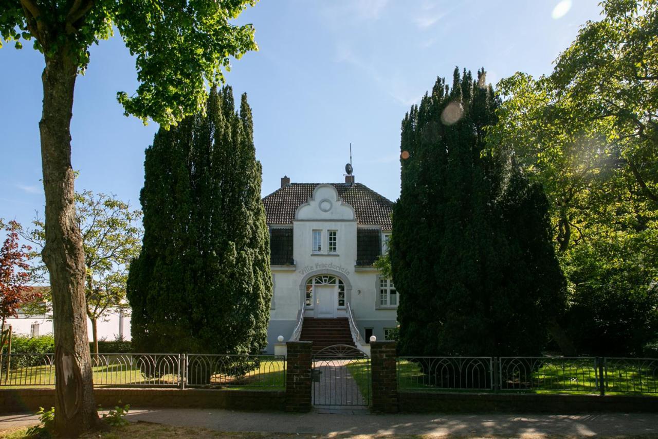Villa Friedericia, Wohnung 3-Hochparterre Links 威克奥夫弗尔 外观 照片