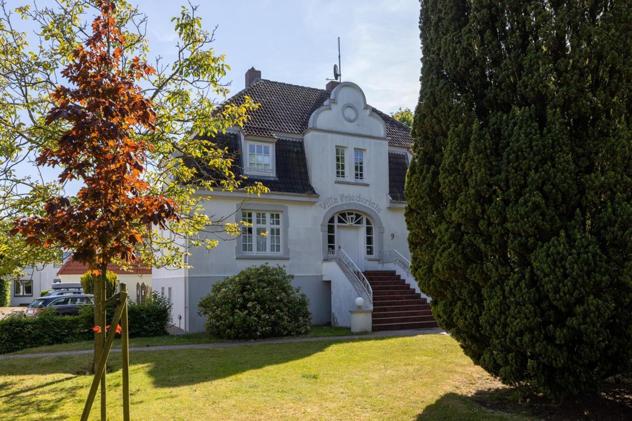 Villa Friedericia, Wohnung 3-Hochparterre Links 威克奥夫弗尔 外观 照片